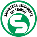 Logo sauveteur secouriste du travail